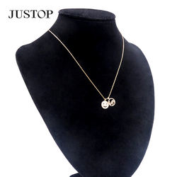 Manufacturer Custom High Quality Waterproof Jewelry Luxury Brass Smile Face Chain Pendant Necklace